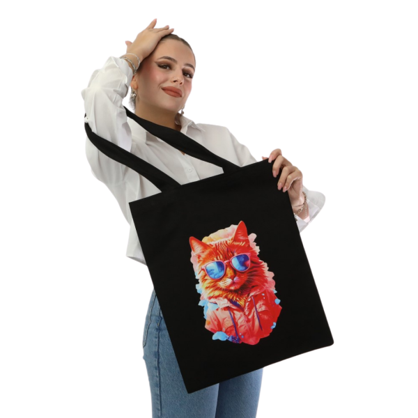 Gabardin Çanta 35x40 cm (Siyah)