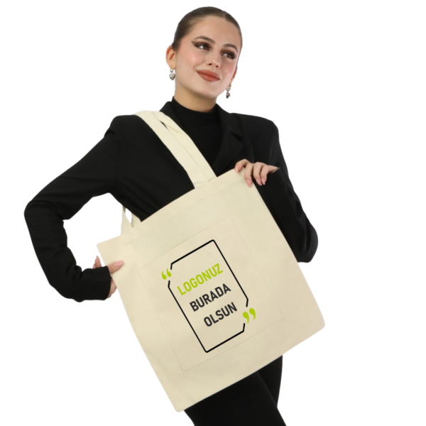 Gabardin Çanta 38x42 cm (Cepli)