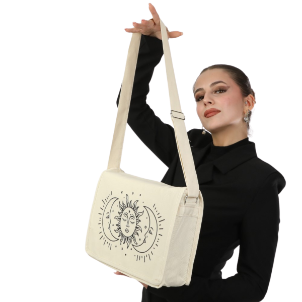 Gabardin Postacı Çantası 26x34x9 cm