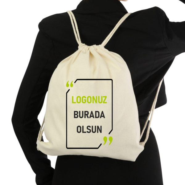 Ham Bez Sırt Çantası 35x40 cm