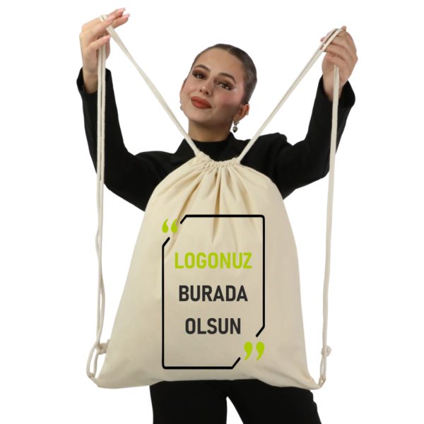 Ham Bez Sırt Çantası 40x50 cm